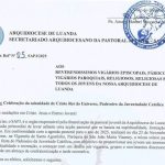 Celebração da solenidade de Cristo Rei do Universo, Padroeiro da Juventudade Católica