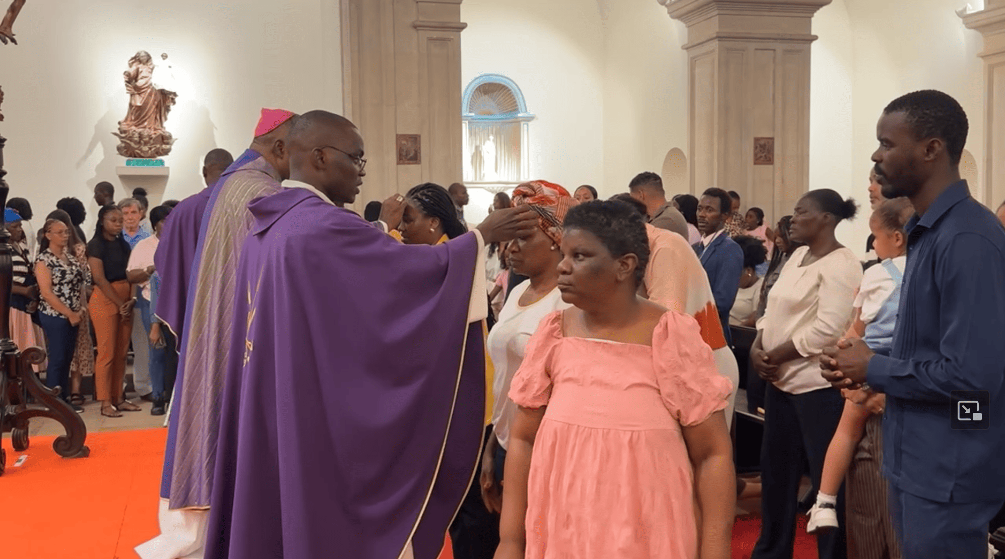 Santa Missa, quarta feira  de cinzas